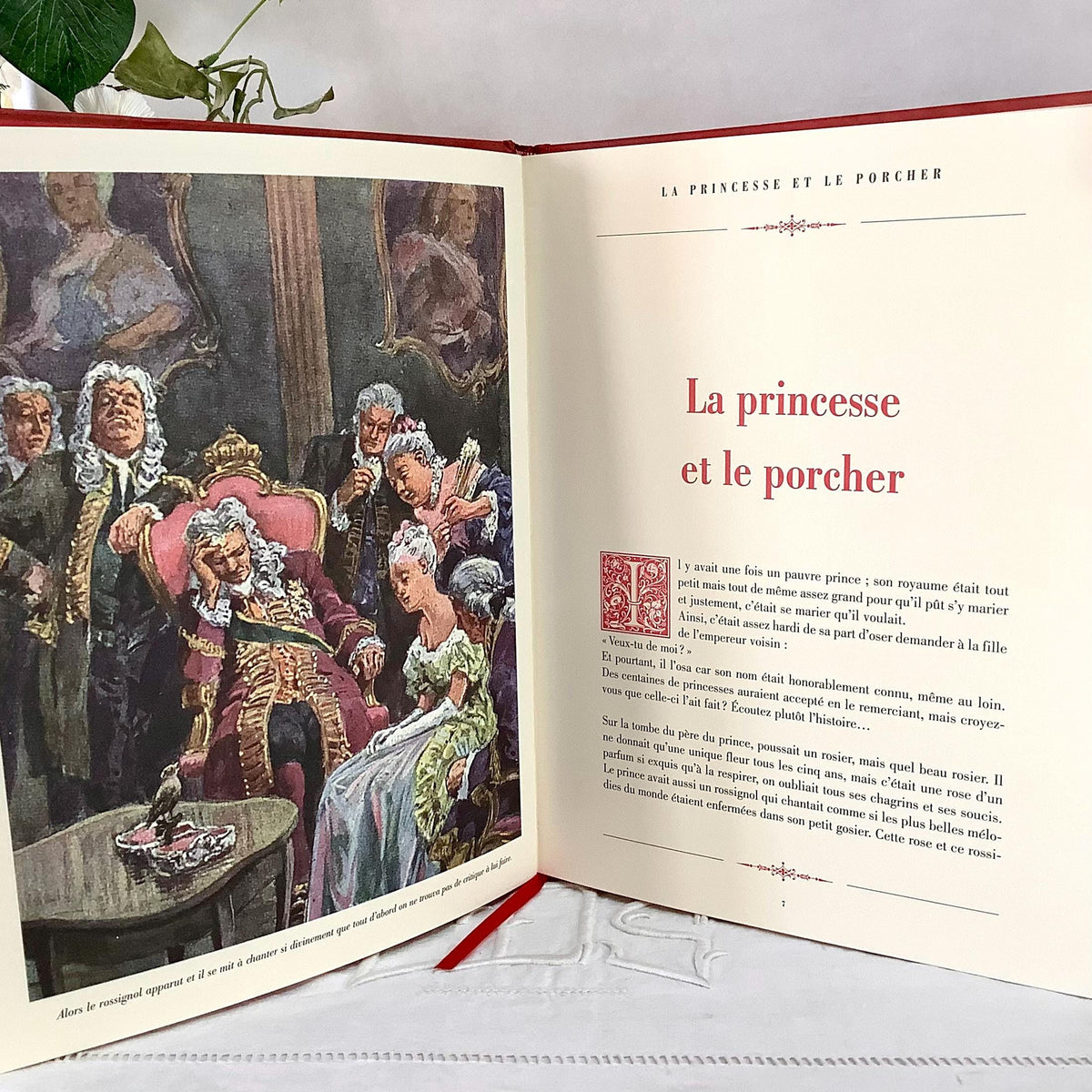 Les Contes d’Andersen livre collection vintage Tome 1