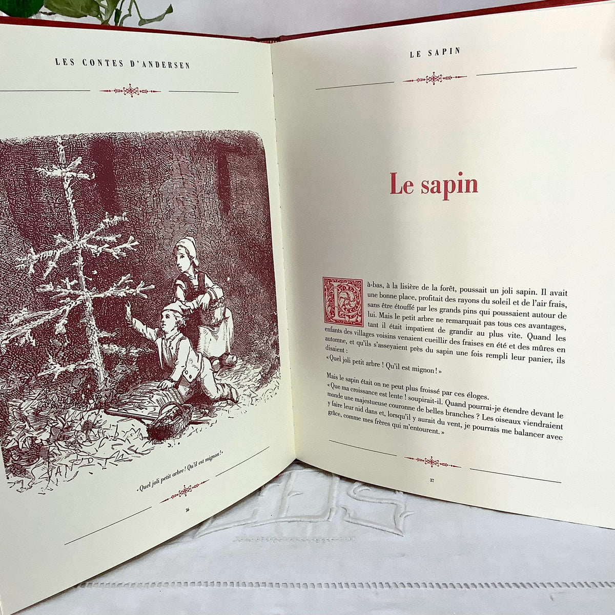 Les Contes d’Andersen livre collection vintage Tome 2