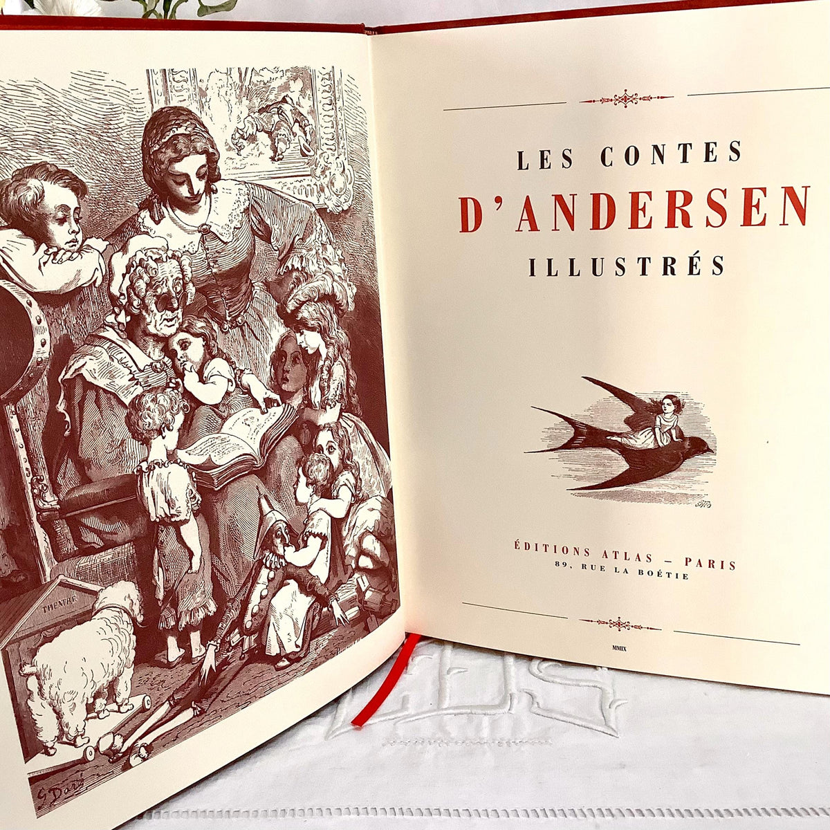 Les Contes d’Andersen livre collection vintage Tome 3