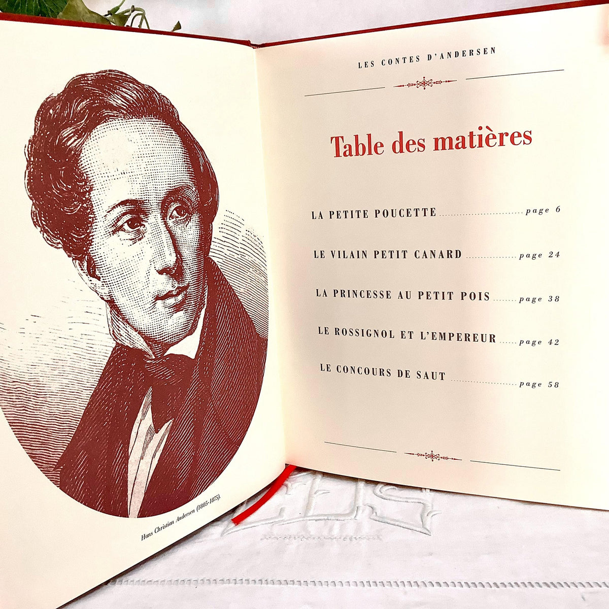 Les Contes d’Andersen livre collection vintage Tome 3