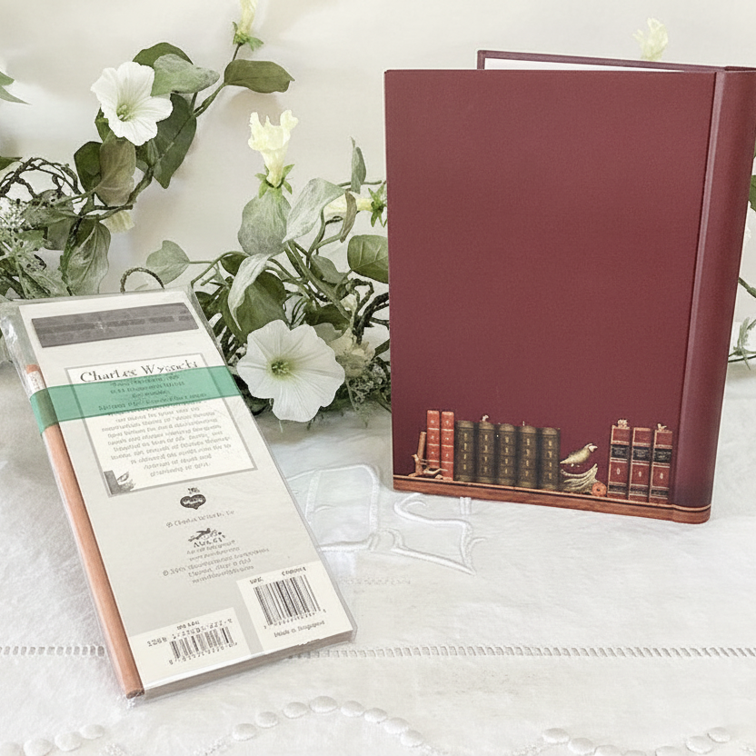 Carnet de notes bloc notes vintage royal garden chat