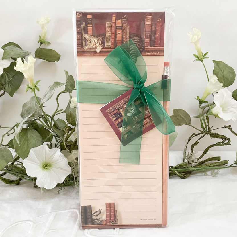 Carnet de notes bloc notes vintage royal garden chat